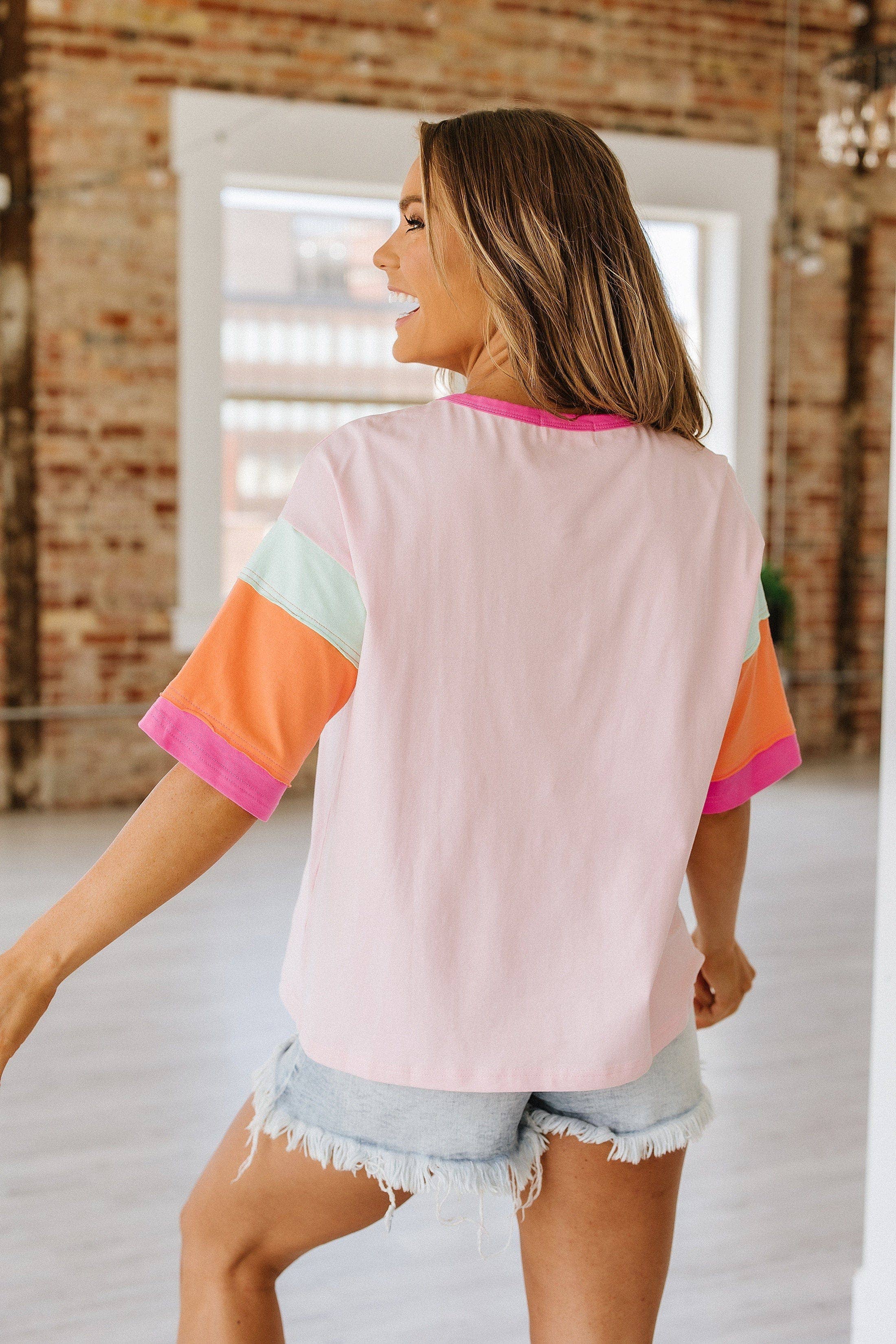 Kamile Color Block Tunic :