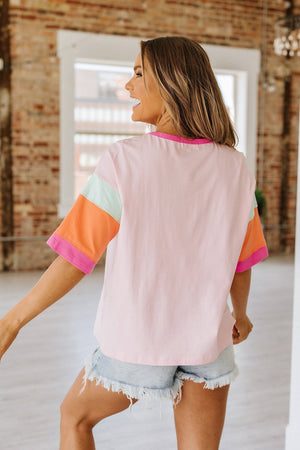 Kamile Color Block Tunic :
