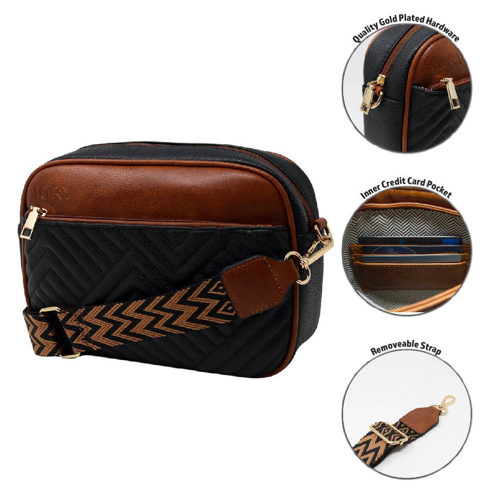 Starr Handbag Cross Body Sling Bag | Espresso
