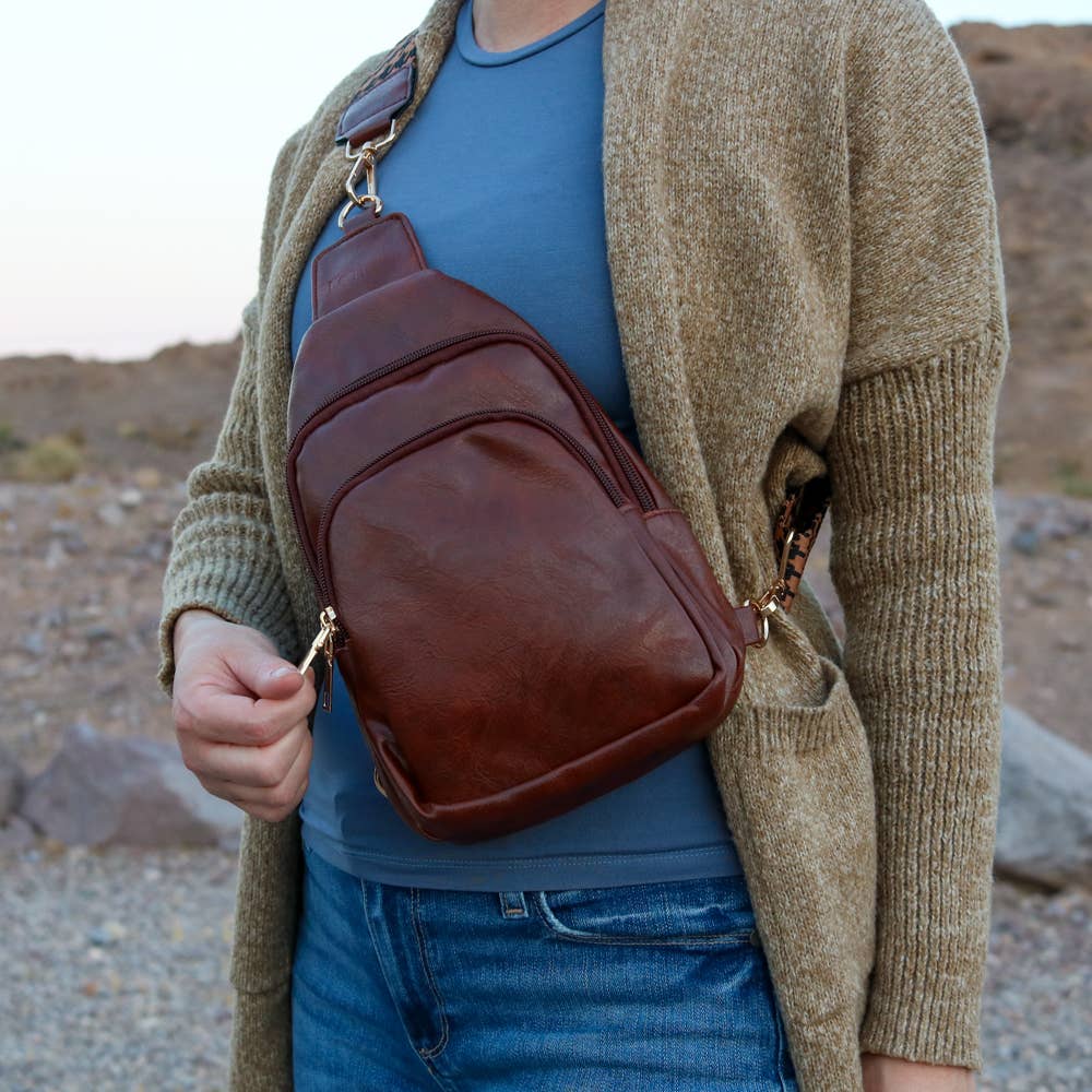 Sling Cross Body Bag | Rebeca Saddle