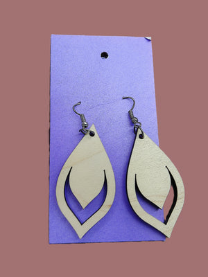 Wood Earrings