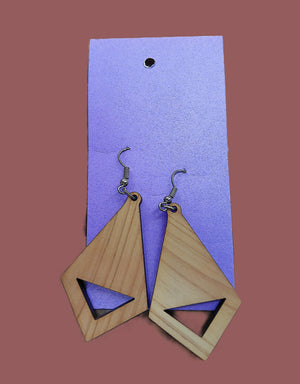 Wood Earrings