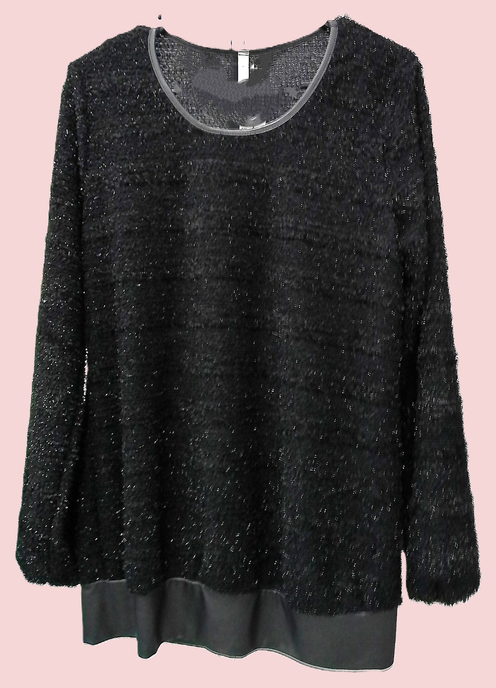 Black Top with sparkles   by  mia soli