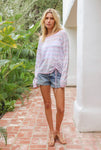 Long sleeve sweater (cotton candy)￼