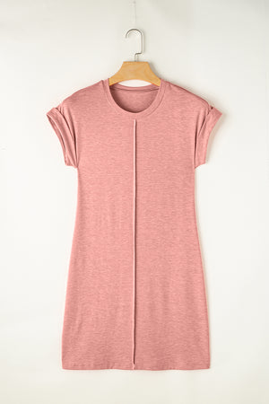 rose pink t shirt dress Saint James Summer Dress for Women