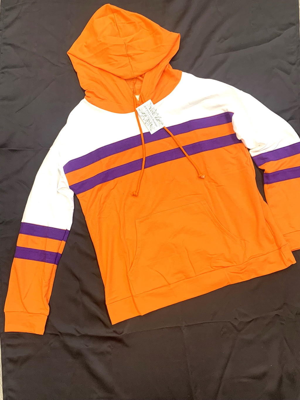 Orange and Purple Sweat Shirt