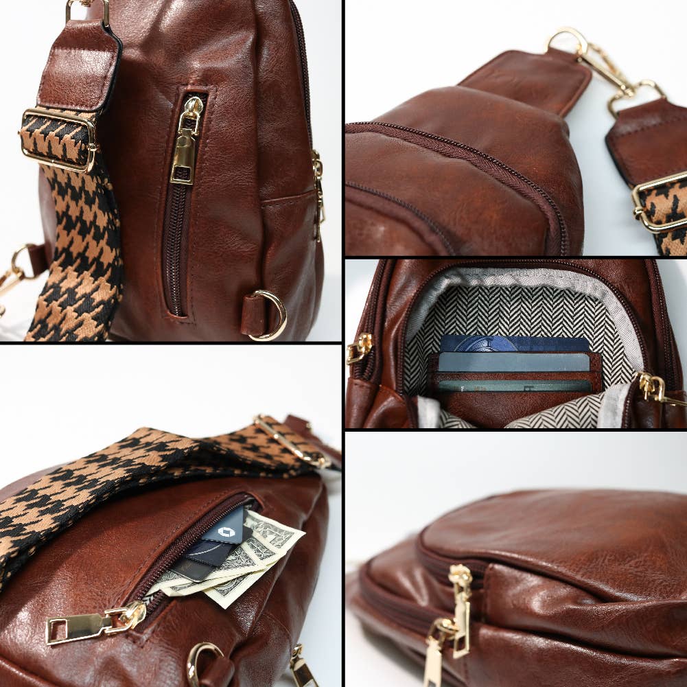 Sling Cross Body Bag | Rebeca Saddle