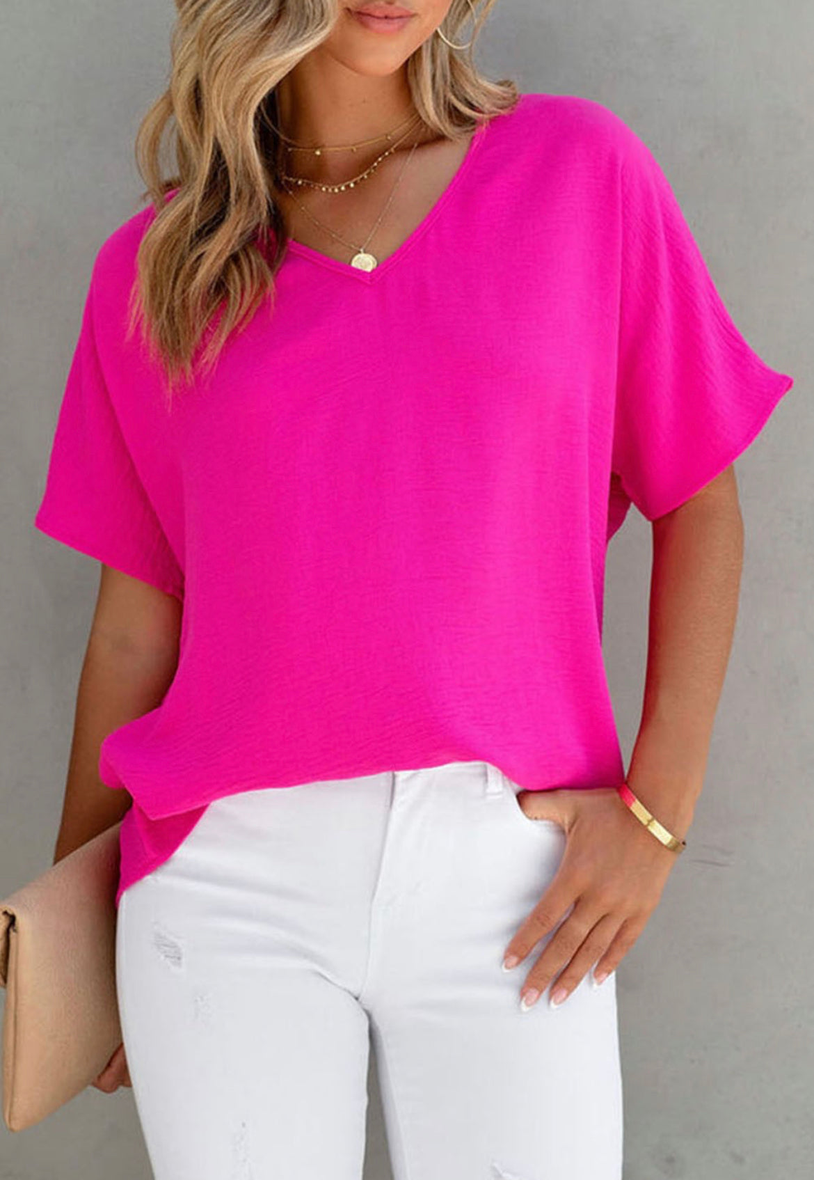 Pink top