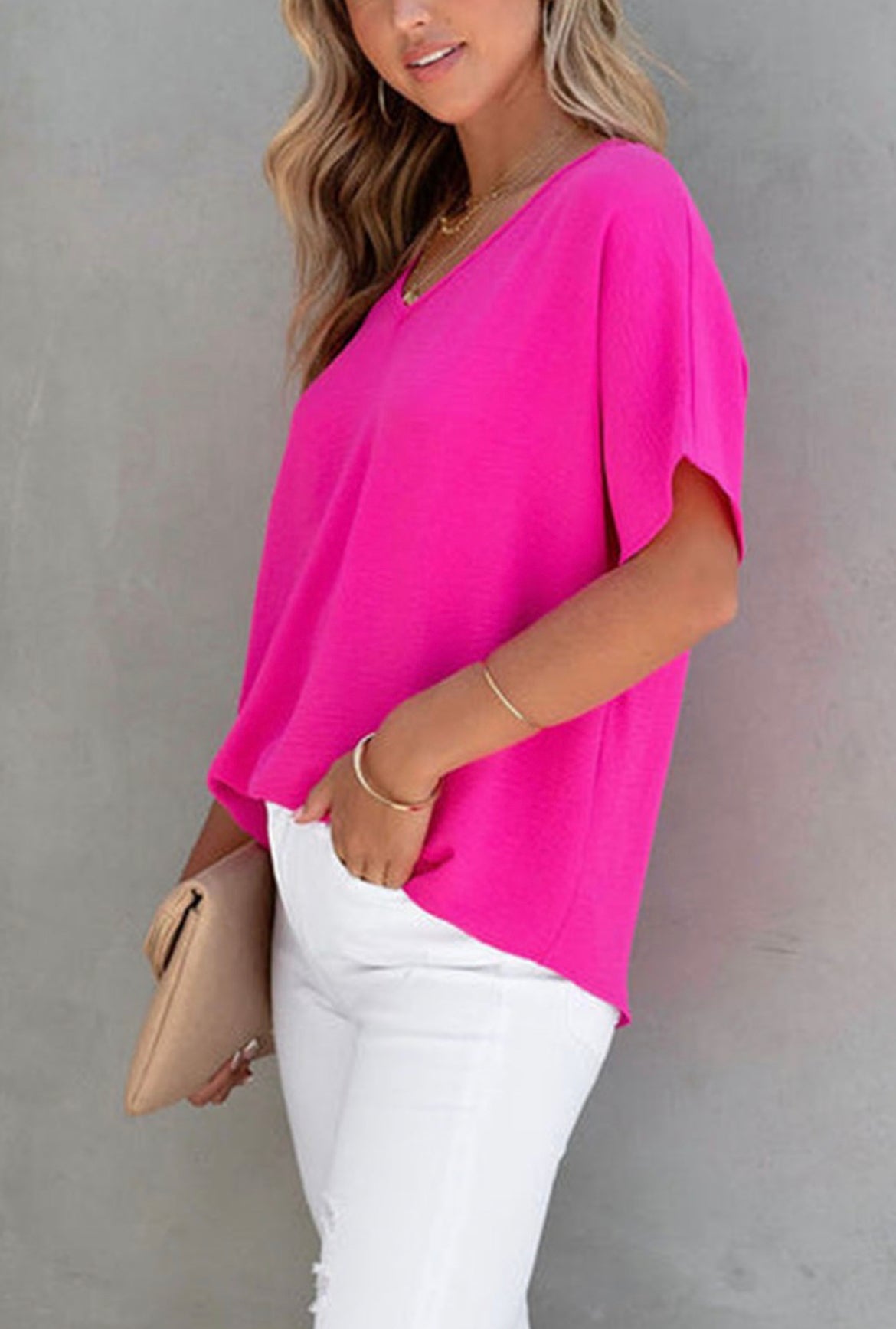 Pink top
