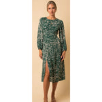 Formal green dress