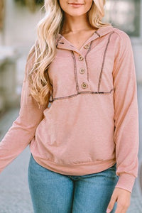 Salmon Colored Hoodie