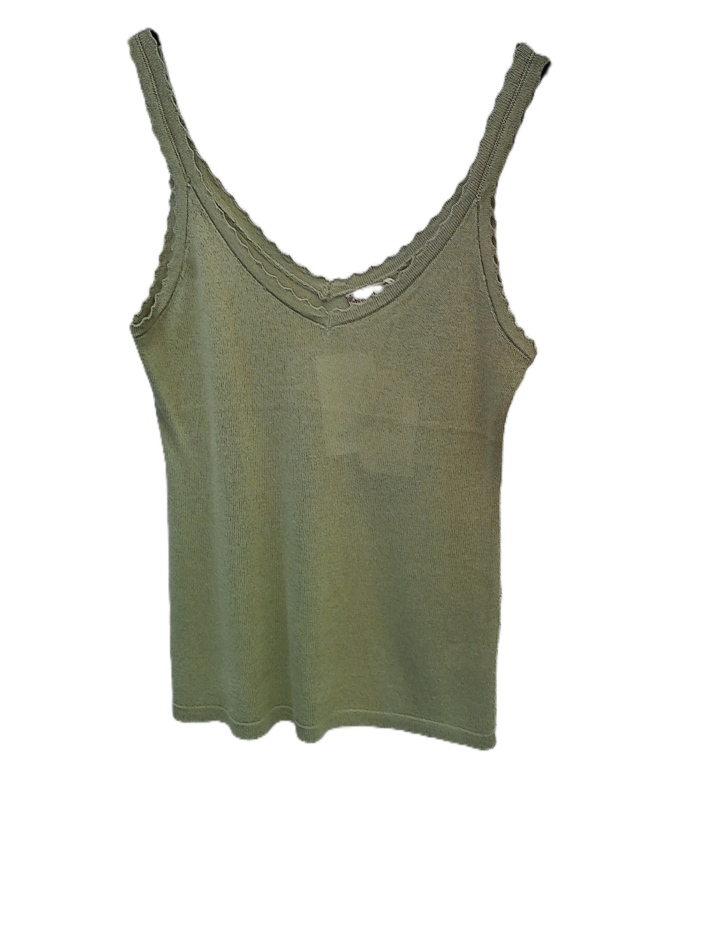 Soft Green cropped tank