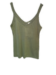 Soft Green cropped tank