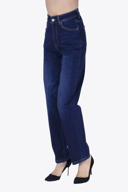 Classic High Waisted Bootcut Jeans