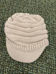 Pink ponytail bill hat