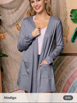 Heather Grey Light Weight Casual Cardigan! (Grey Hanger Collection)