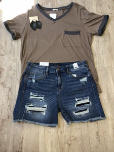 Earth + Grey shirt