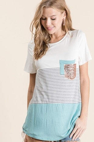 Touch of Mint Tee